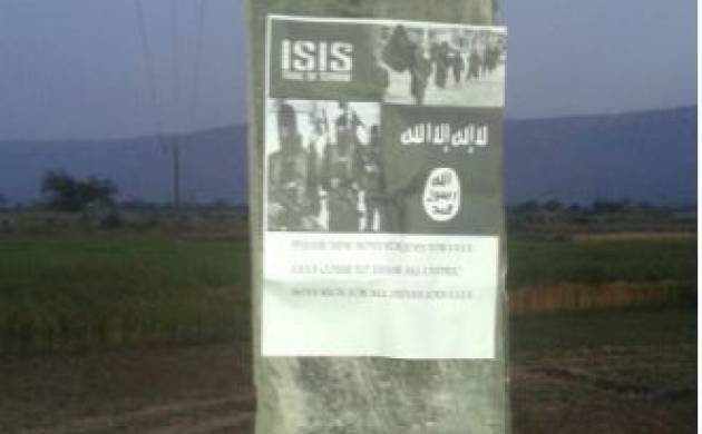 ISIS poster found in Indian state of Bihar