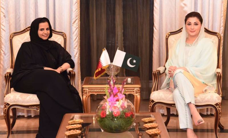 Pleasure meeting Sheikha Dana bint Hamd: Maryam Nawaz