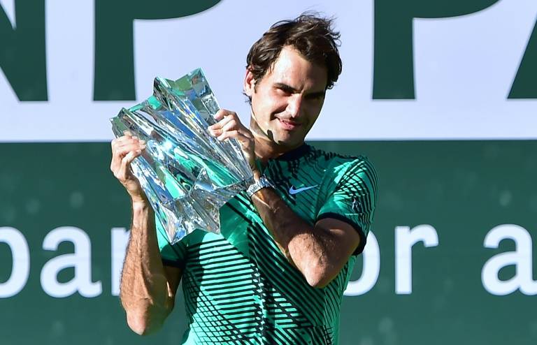 Federer beats Wawrinka for fifth Indian Wells title