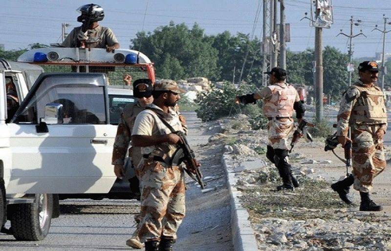 Rangers arrest eight suspects during search operation