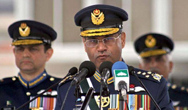 PAF committed to root out terrorism from country: Air Chief
