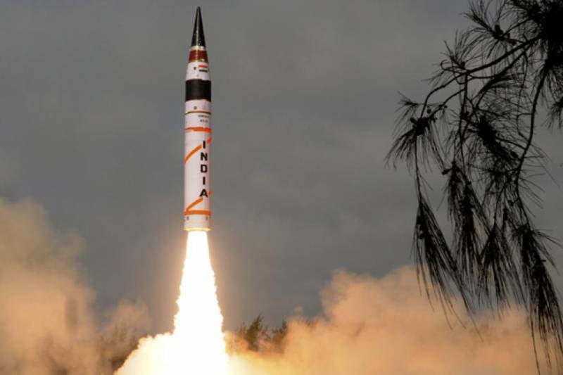 India test-fires Agni-III missile