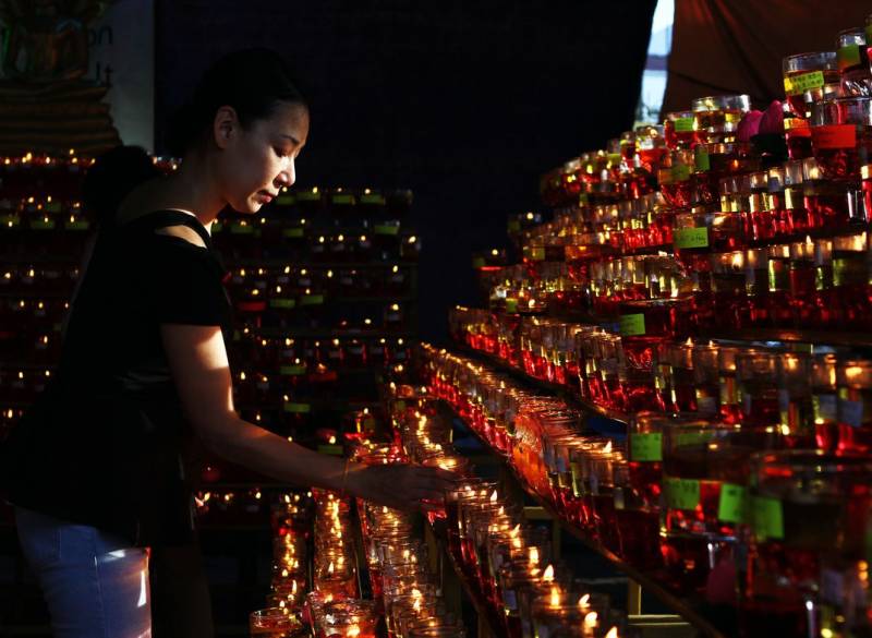 Buddhists across Asia mark Vesak with prayers, processions