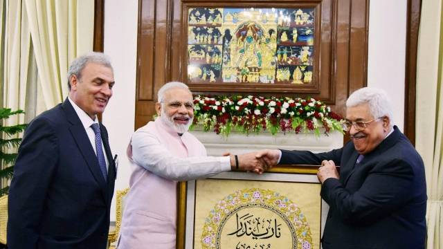 Hope to see sovereign Palestine coexisting with Israel: Modi