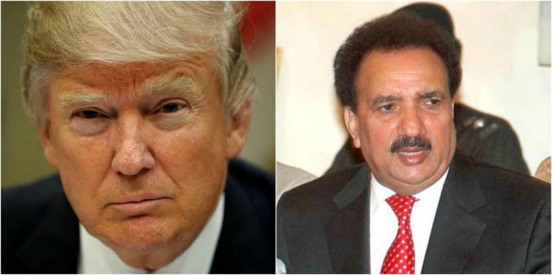 Fight terrorism along Muslims, not against, Rehman Malik advises Trump