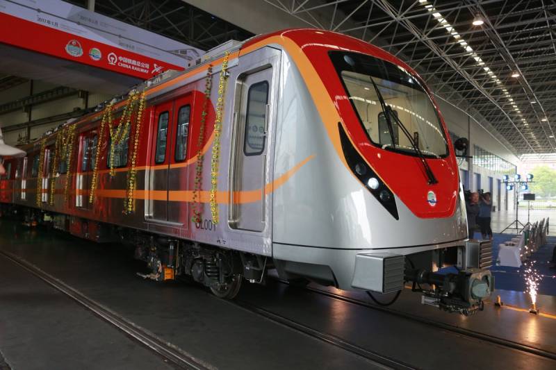 First Orange Line Metro train to reach Lahore in July 