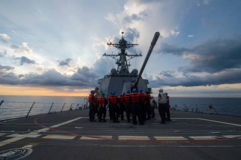 China condemns US after warship sails near South China Sea reef