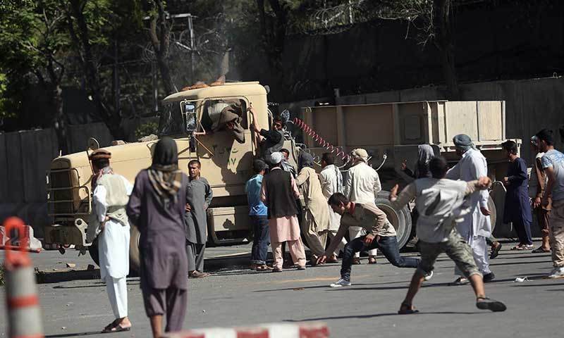Explosions rock funeral in Kabul; at least 6 killed