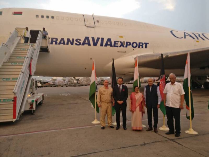 Ghani inaugurates Afghan-India air corridor
