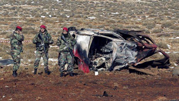 5 suicide bombers attack Lebanese army