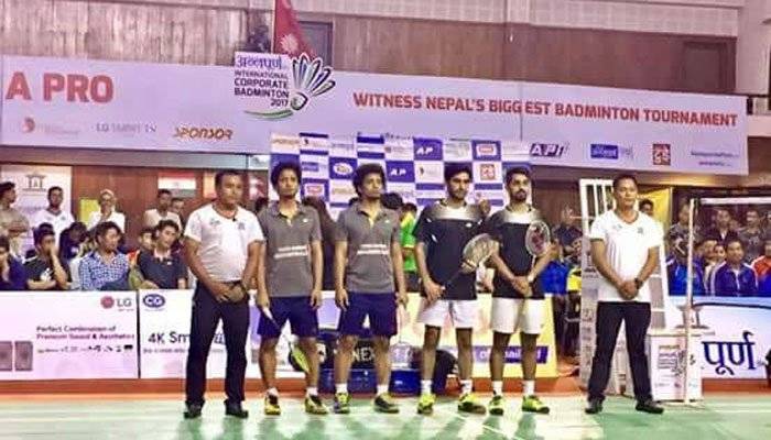 Pakistan’s Saeed, Sarwar beat Indian duo to clinch Nepal Badminton Championship