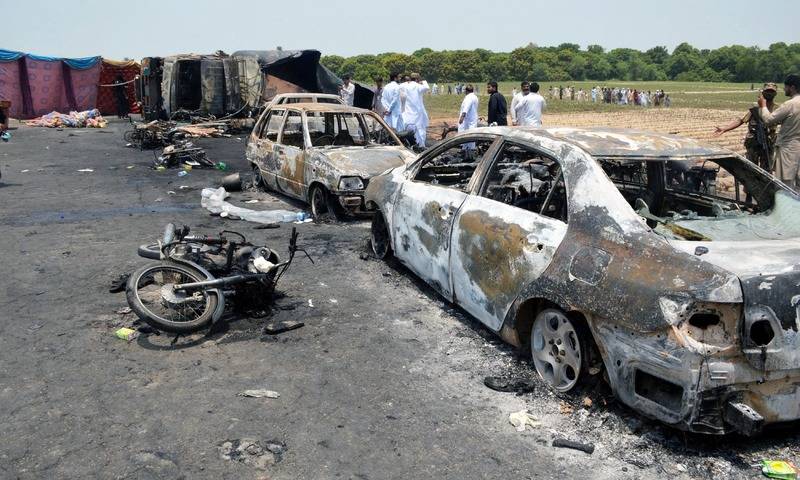 Shell Pakistan says will pay fine for tanker fire that killed 217