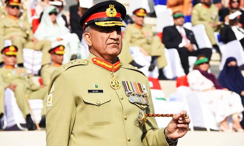 Army chief informed of ‘phenomenal reduction’ in sectarian attacks