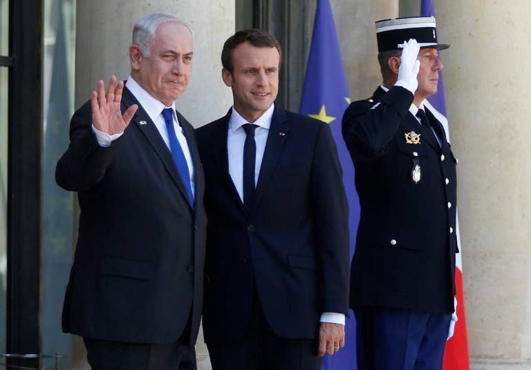 Macron, Netanyahu mark 75 years since Paris roundup of Jews