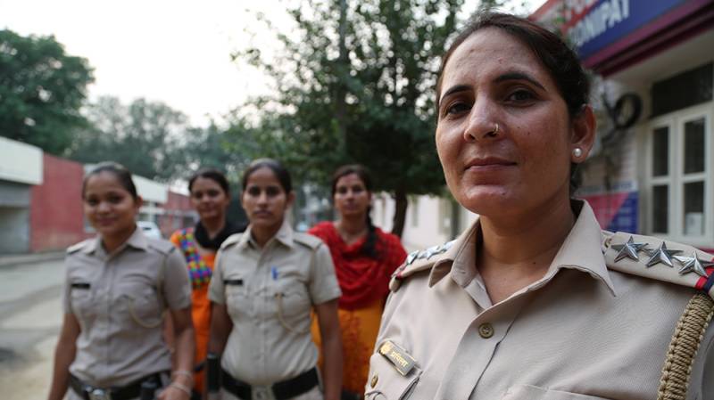 All-female police unit stands up against hate crimes against women in India
