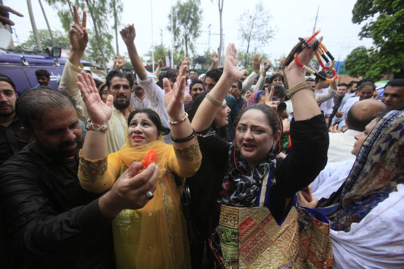 PML-N workers in shock, PTI jubilant