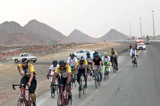 'UK Hajj riders’ reached Saudia for annual pilgrimage