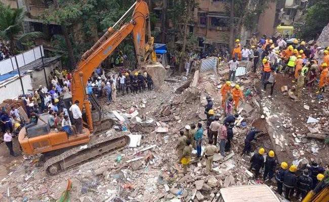 Building collapses in Mumbai; two dead, over 30 feared trapped