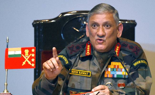 China 'testing limits' after stand-off: Indian Army Chief