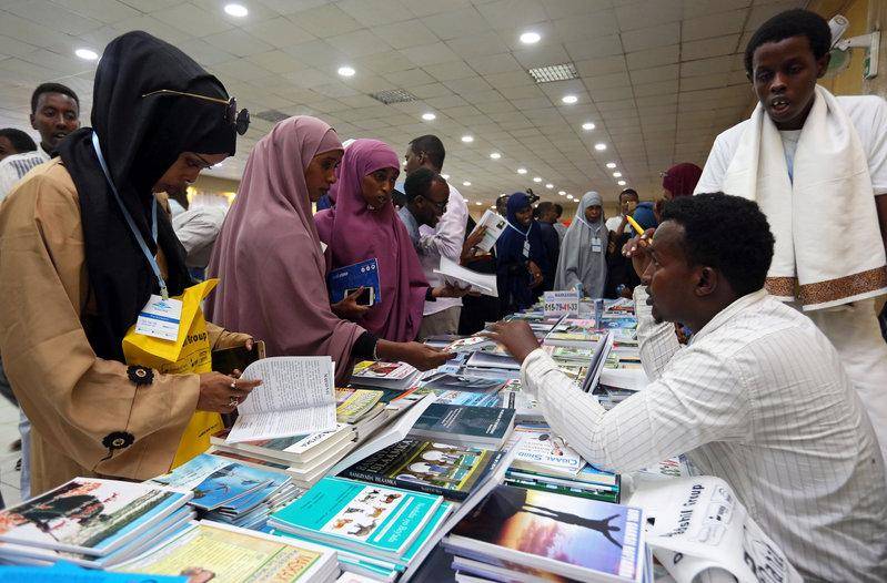 Somali book fair offers respite from bombs