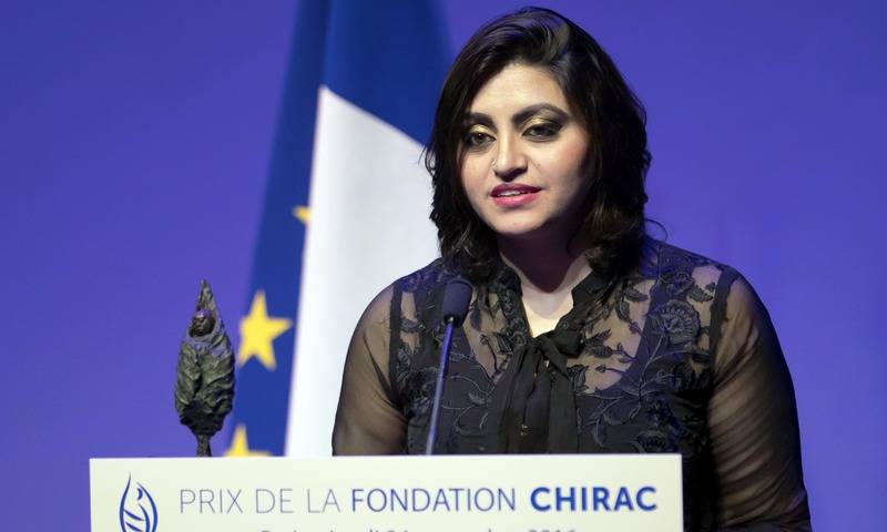 Pakistan's Gulalai Ismail jointly wins int'l Reach All Women award for speaking against Taliban