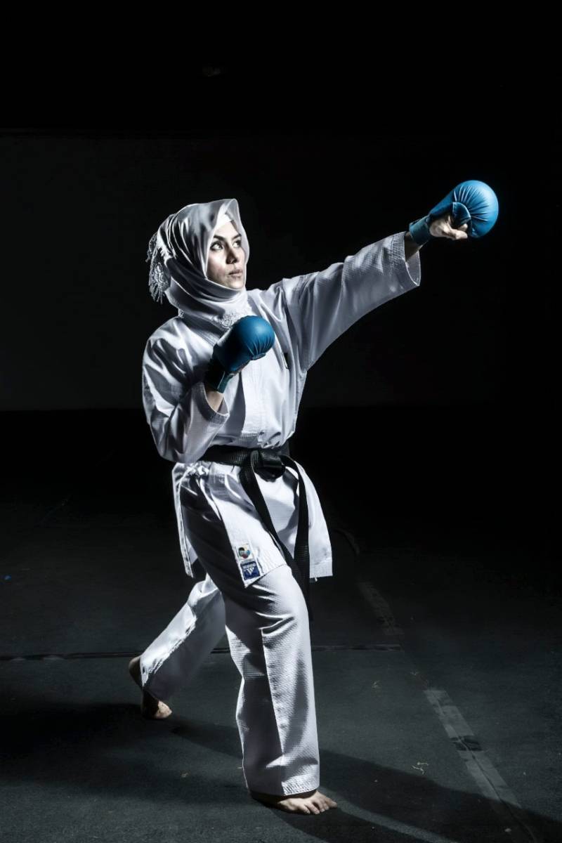 Female Karate champion rises from Hazara community