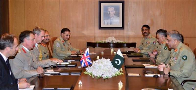 UK Army Chief acknowledges Pak Army's achievements in fight against terrorism