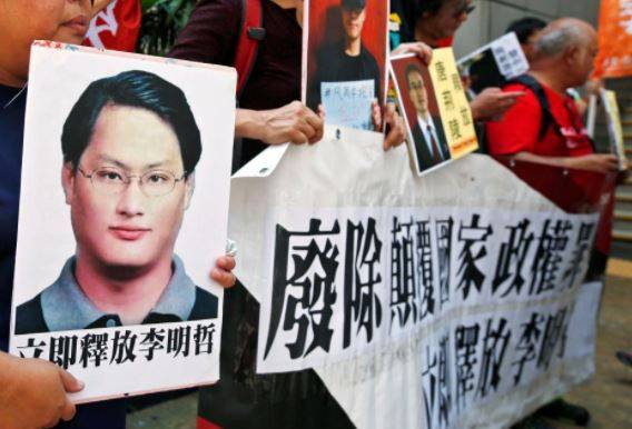 China releases activist who supported Hong Kong democracy
