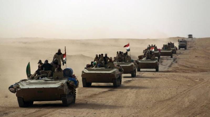 Iraqi forces launch offensive to recapture last town in ISIS control