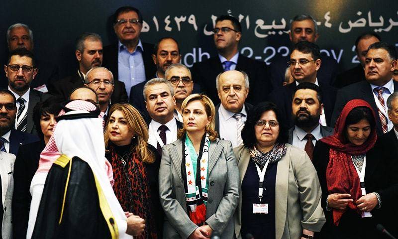 Syria opposition meets in Riyadh under pressure to compromise