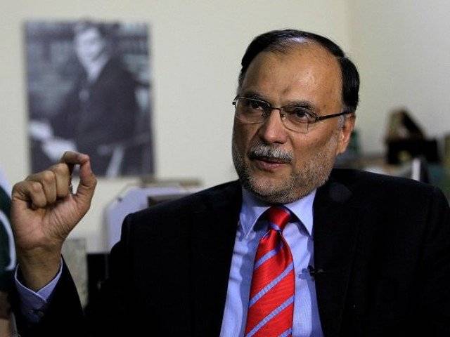 Govt trying to resolve Faizabad sit-in: Ahsan Iqbal