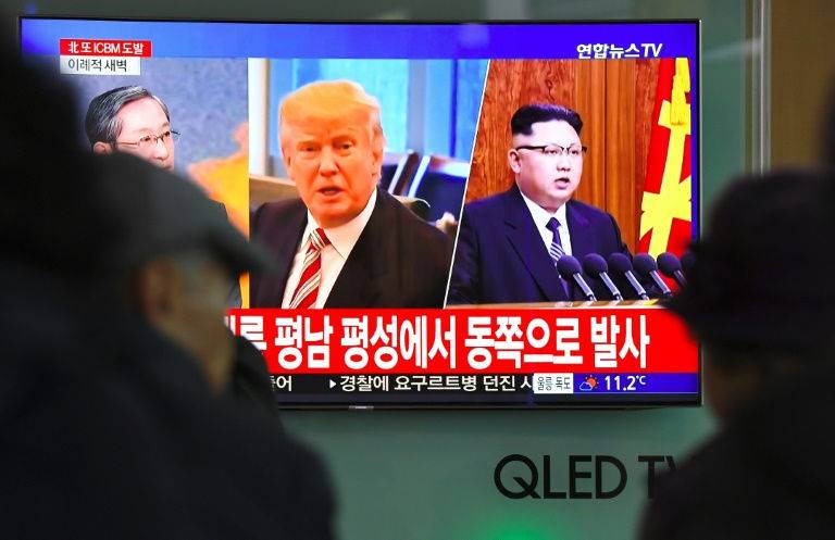 Trump promises 'major sanctions' against North Korea