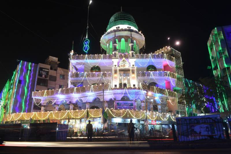 In pictures: Preparations for Eid Milad-un-Nabi in full swing