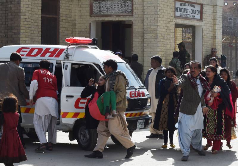 ISIS claims responsibility for Quetta church blast