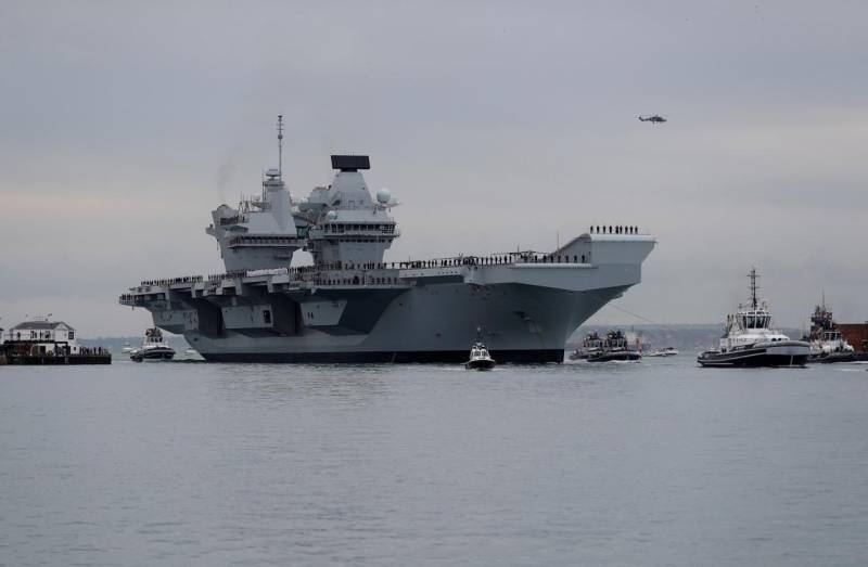 Britain's new 3 billion pound warship has a leak
