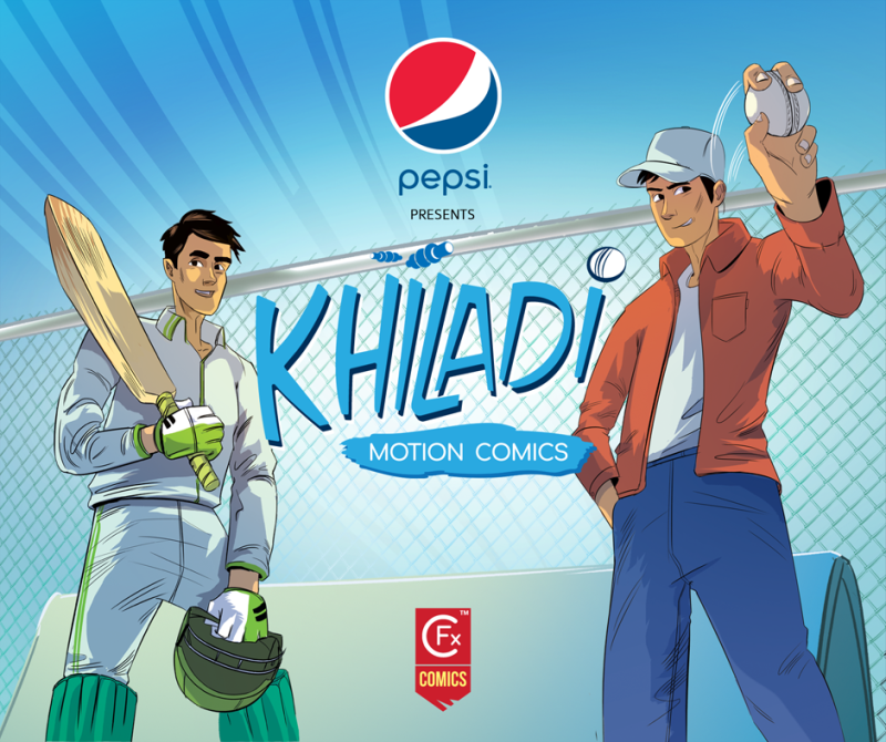 'Khiladi' Motion Comic series on cricket released 