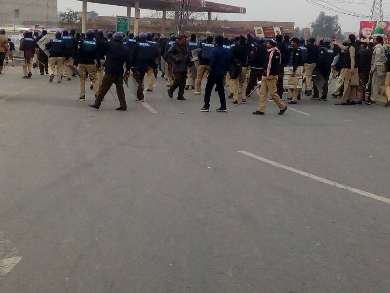 Clashes between police and protesters escalate across Kasur