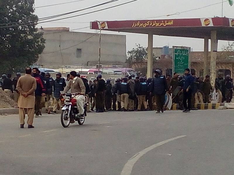 Clashes between police and protesters escalate across Kasur