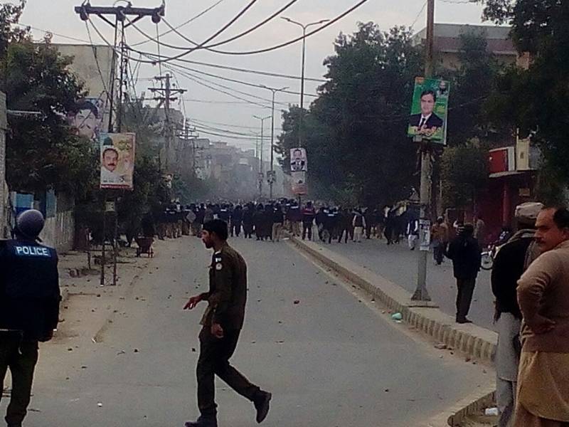 Clashes between police and protesters escalate across Kasur