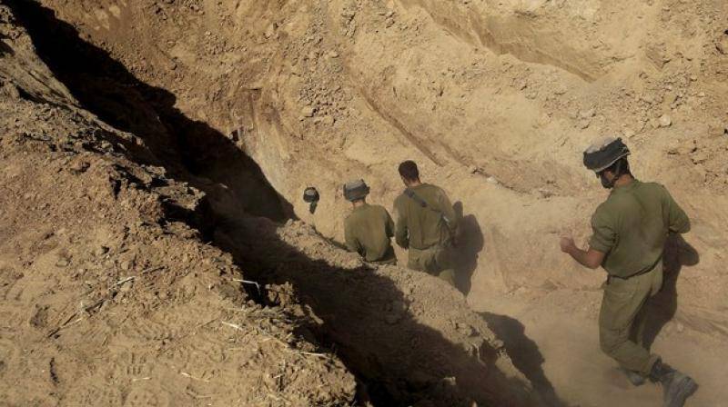 Israel destroys tunnel from Gaza it says intended for attacks