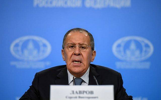 Moscow 'understands' Palestinian anger at Trump: Lavrov