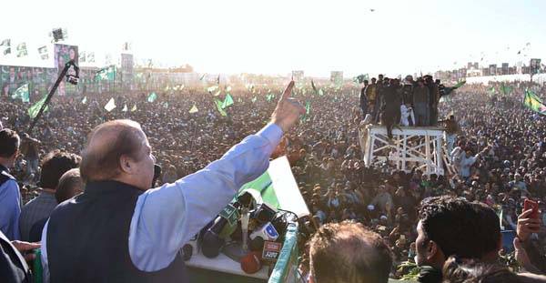 'Where is Naya Pakistan?' Nawaz lashes out at Imran in KP