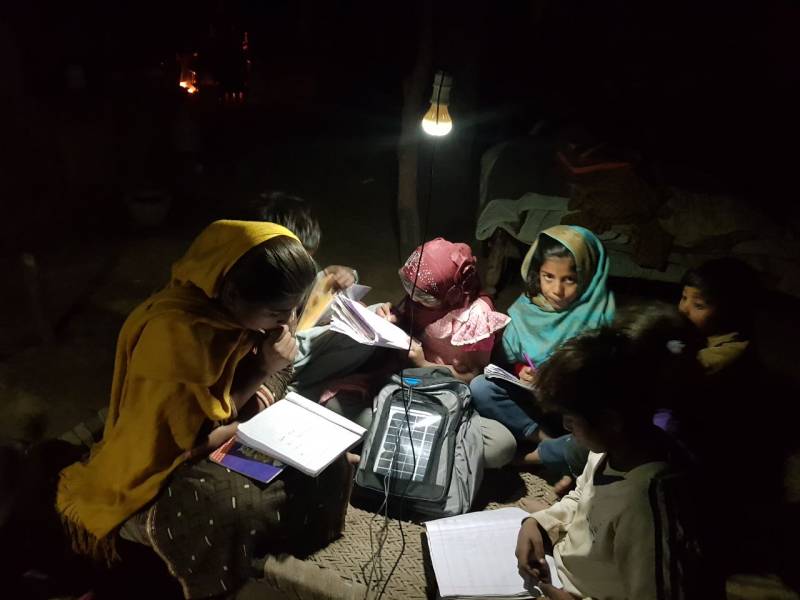 This solar school bag project is the first of its kind in Pakistan