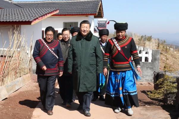 'My job is to serve the people,' Xi tells villagers