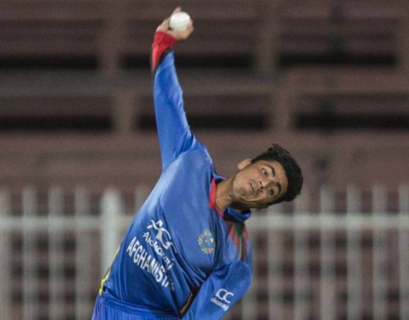 16-year-old record-breaker Mujeeb spins Afghanistan to victory