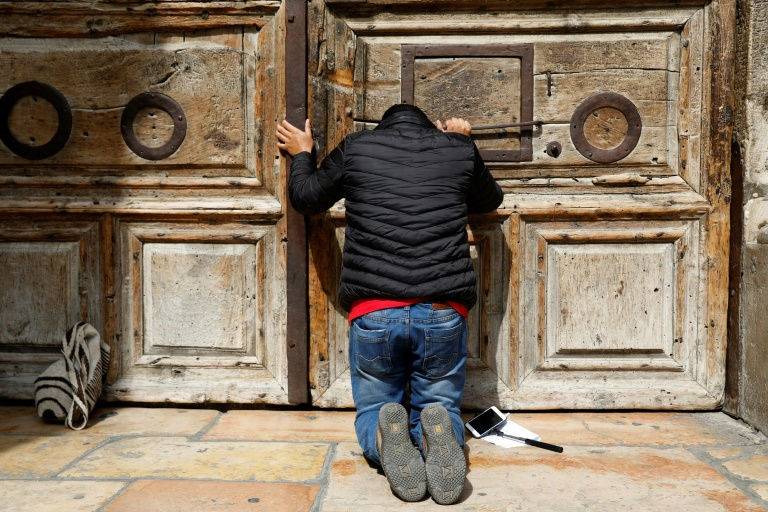 Church at Jesus's traditional burial site closed in tax dispute