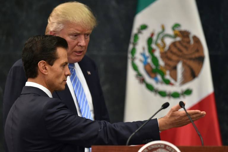 Mexican leader's visit with Trump shelved over wall: media
