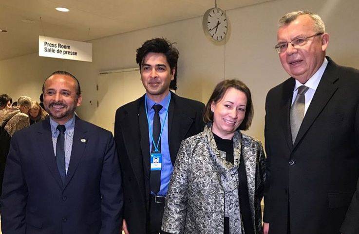 UNODC's 61st session: Shehzad Roy represents Pakistan as goodwill ambassador
