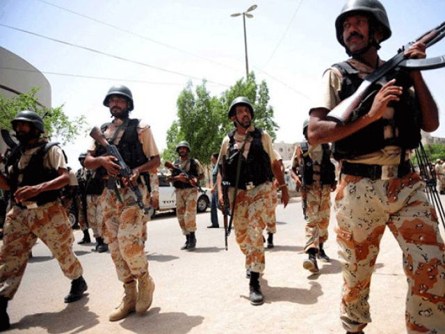 One personnel, five terrorists killed in Karachi: Rangers
