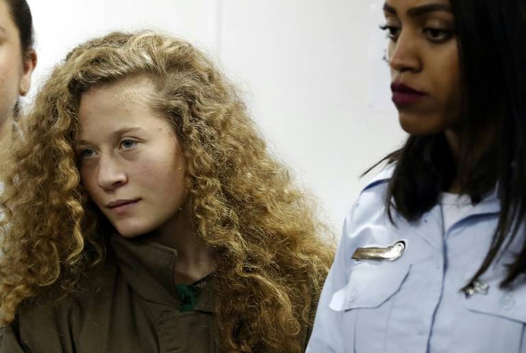 Palestinian teen in 'slap video' reaches plea deal for 8 months jail: lawyer